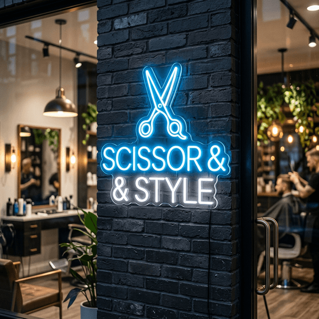Enseigne Salon de Coiffure