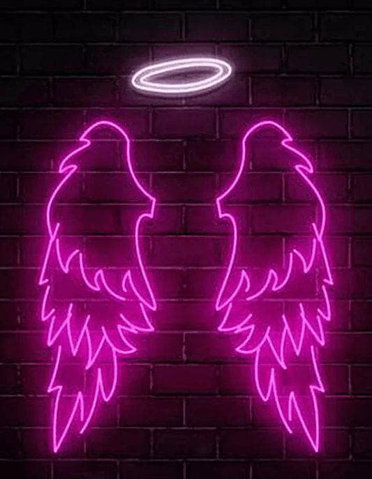 Ailes d'ange Néon