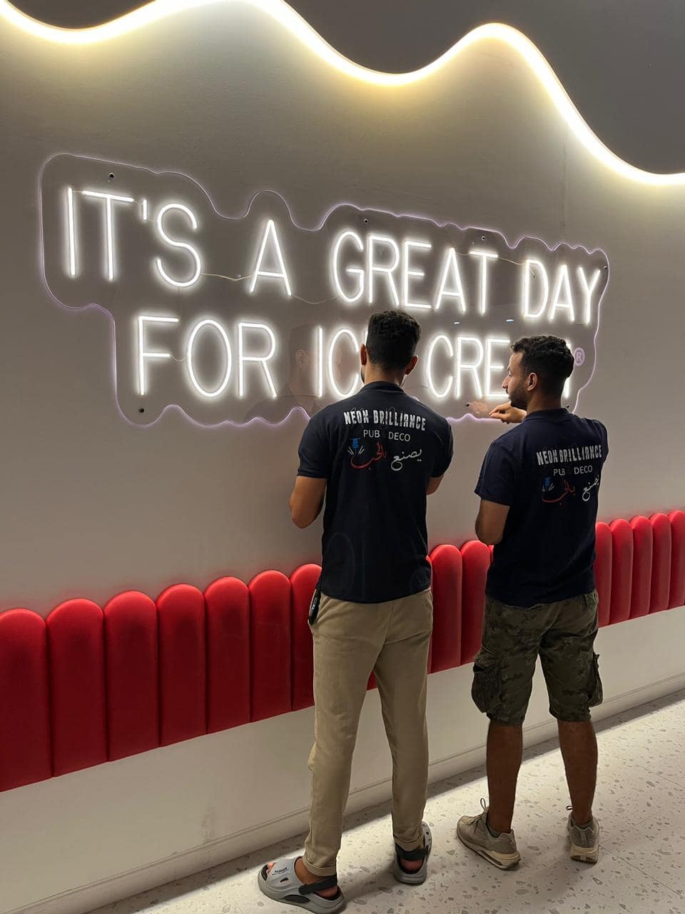 Great Day Ice Cream Install