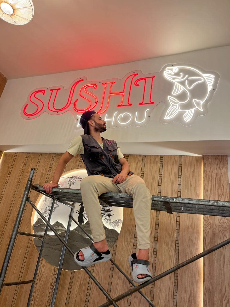Enseigne Sushi House